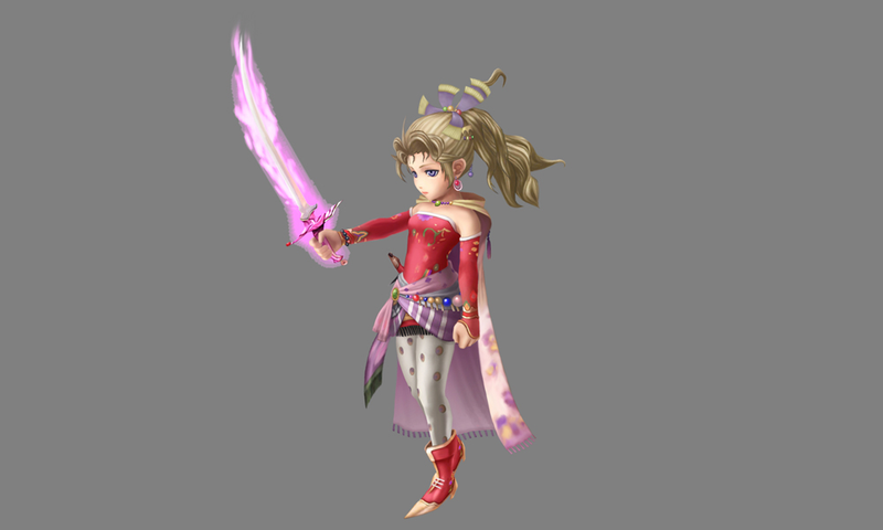 Illustration for article titled Iconic Final Fantasy Characters Made All Big-Headed and Cute